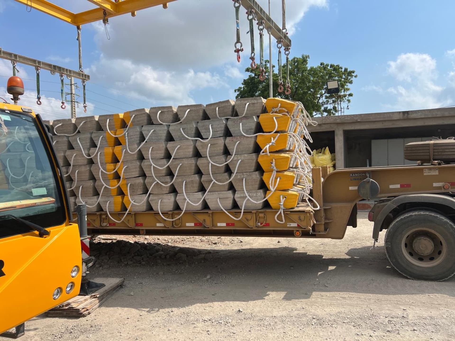 Production of Articulated Concrete Block Mattresses (ACBMs) — site photo 2